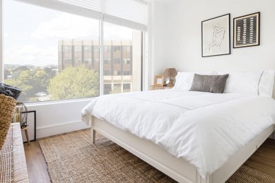 A typical bedroom at a Galliard Homes show apartment, ©Galliard Homes. A typical bedroom at a Galliard Homes show apartment, ©Galliard Homes.