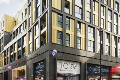 TCRW SOHO exterior ©Galliard Homes. TCRW SOHO exterior ©Galliard Homes.