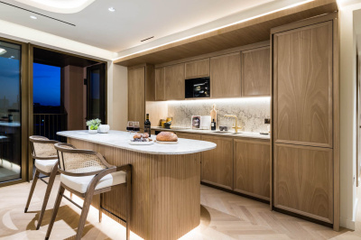 Kitchen area at a TCRW SOHO penthouse ©Galliard Homes Kitchen area at a TCRW SOHO penthouse ©Galliard Homes
