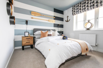 Bedroom at Barrelmans Point, ©Wavensmere