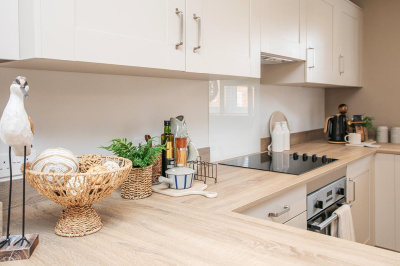 Kitchen area at Barrelmans Point, ©Wavensmere