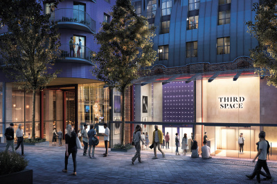 Islington Square, computer generated image intended for illustrative purposes only, ©Galliard Homes. Islington Square, computer generated image intended for illustrative purposes only, ©Galliard Homes.
