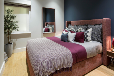 Bedroom at Islington Square, ©Galliard Homes. Bedroom at Islington Square, ©Galliard Homes.