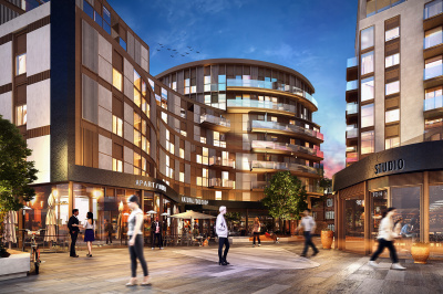 Newham’s Yard at Tower Bridge Road exterior; computer generated image intended for illustrative purposes only, ©Acorn Property Group. Newham’s Yard at Tower Bridge Road exterior; computer generated image intended for illustrative purposes only, ©Acorn Property Group.