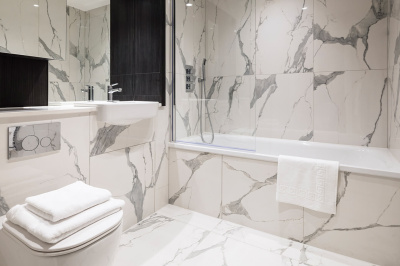 Bathroom at Neptune Wharf ©Galliard Homes.
Bathroom at Neptune Wharf ©Galliard Homes.