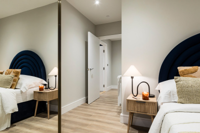 Bedroom at Neptune Wharf ©Galliard Homes.
Bedroom at Neptune Wharf ©Galliard Homes.