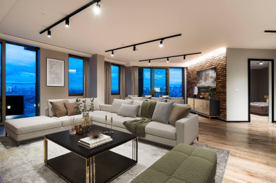 Reception room at 1906 The Stage, furniture superimposed for illustrative purposes only, ©Galliard Homes. Reception room at 1906 The Stage, furniture superimposed for illustrative purposes only, ©Galliard Homes.