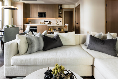 Living area at a TCRW SOHO apartment ©Galliard Homes. Living area at a TCRW SOHO apartment ©Galliard Homes.