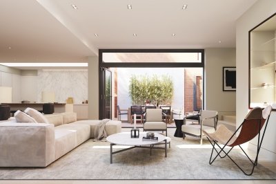 Living area at Islington Square, ©Galliard Homes. Living area at Islington Square, ©Galliard Homes.