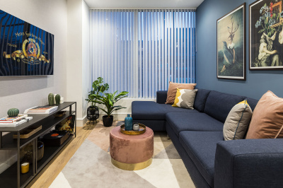 A typical living area at a Galliard Homes show apartment, ©Galliard Homes. A typical living area at a Galliard Homes show apartment, ©Galliard Homes.