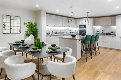 Kitchen and dining area at Hope House, ©Acorn Property Group. Kitchen and dining area at Hope House, ©Acorn Property Group.