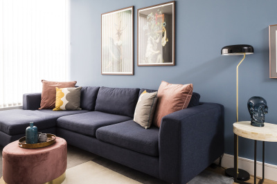 A typical living area at a Galliard Homes show apartment, ©Galliard Homes. A typical living area at a Galliard Homes show apartment, ©Galliard Homes.