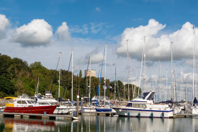 Shotley Marina, just minutes from Barrelmans Point