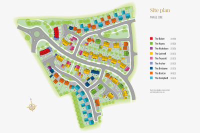 Site plan of Barrelmans Point