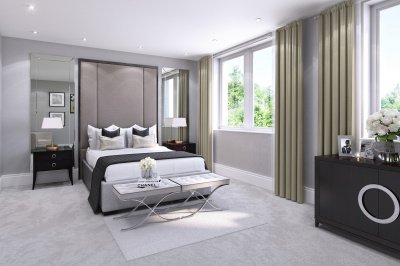 Bedroom at Station House, computer generated image intended for illustrative purposes only, ©Acorn Property Group. Bedroom at Station House, computer generated image intended for illustrative purposes only, ©Acorn Property Group.