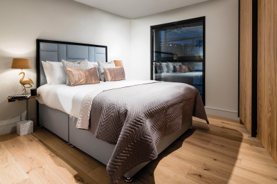 Bedroom at a Galliard Homes apartment, ©Galliard Homes. Bedroom at a Galliard Homes apartment, ©Galliard Homes.