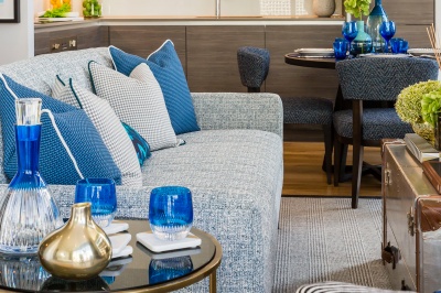 Living area in a Galliard Homes show apartment, ©Galliard Homes. Living area in a Galliard Homes show apartment, ©Galliard Homes.