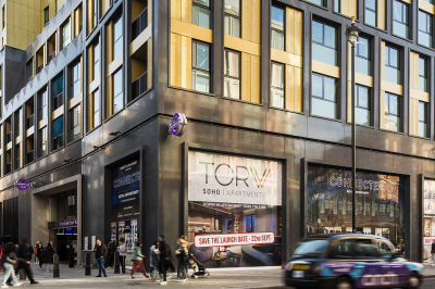 TCRW SOHO exterior ©Galliard Homes. TCRW SOHO exterior ©Galliard Homes.
