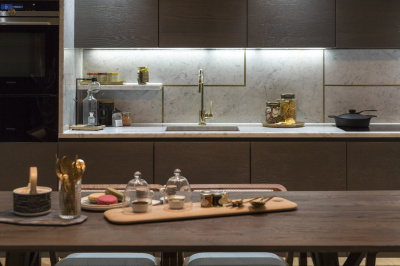 Kitchen at Islington Square, ©Galliard Homes. Kitchen at Islington Square, ©Galliard Homes.