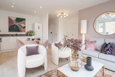 Living area at Belgrave Village, ©Wavensmere
