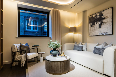 Living area at a TCRW SOHO show apartment ©Galliard Homes. Living area at a TCRW SOHO show apartment ©Galliard Homes.