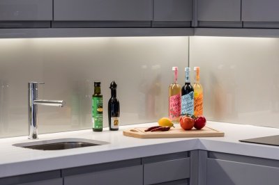 Kitchen at a Galliard Homes apartment, ©Galliard Homes. Kitchen at a Galliard Homes apartment, ©Galliard Homes.