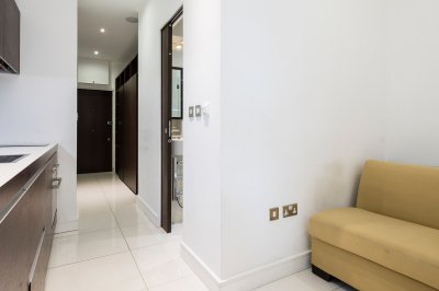 Living area at Albany House ©Galliard Homes. Living area at Albany House ©Galliard Homes.