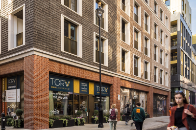 TCRW SOHO exterior ©Galliard Homes.