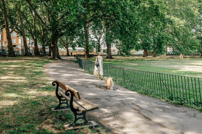 Deptford Park, directly opposite Neptune Wharf ©Galliard Homes.