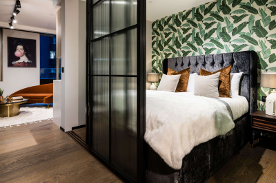 Bedroom area at The Stage ©Galliard Homes Bedroom area at The Stage ©Galliard Homes