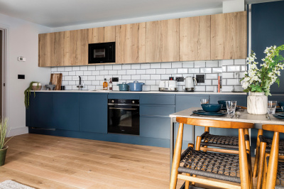 Kitchen at a Galliard Homes apartment, ©Galliard Homes. Kitchen at a Galliard Homes apartment, ©Galliard Homes.