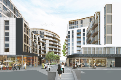 Newham’s Yard at Tower Bridge Road exterior; computer generated image intended for illustrative purposes only, ©Acorn Property Group. Newham’s Yard at Tower Bridge Road exterior; computer generated image intended for illustrative purposes only, ©Acorn Property Group.