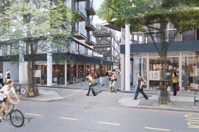 Tower Bridge Road exterior; computer generated image intended for illustrative purposes only, ©Acorn Property Group. Tower Bridge Road exterior; computer generated image intended for illustrative purposes only, ©Acorn Property Group.