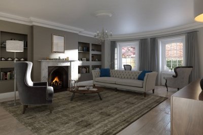 Living area at Hepple & White, computer generated image intended for illustrative purposes only, ©Acorn Property Group. Living area at Hepple & White, computer generated image intended for illustrative purposes only, ©Acorn Property Group.