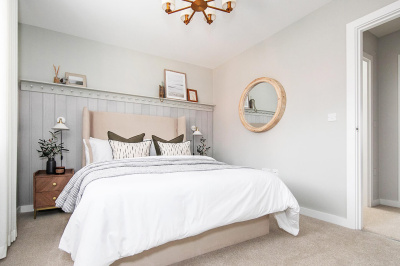 Bedroom at Barrelmans Point, ©Wavensmere