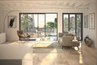 Design House living area, computer generated image intended for illustrative purposes only ©Acorn Property Group. Design House living area, computer generated image intended for illustrative purposes only ©Acorn Property Group.