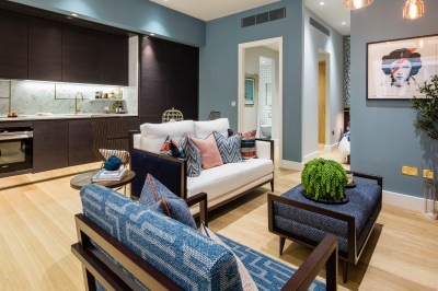 Living area at Islington Square, ©Galliard Homes. Living area at Islington Square, ©Galliard Homes.