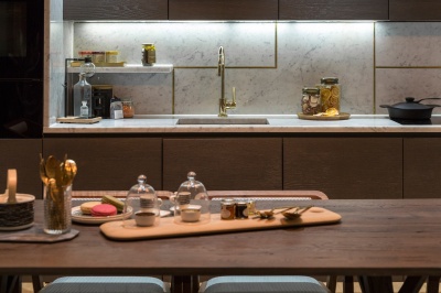 Kitchen area at Islington Square, ©Galliard Homes. Kitchen area at Islington Square, ©Galliard Homes.