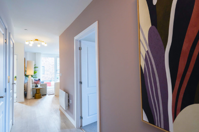 Hallway at Belgrave Village, ©Wavensmere