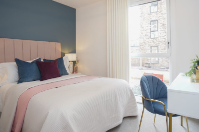 Bedroom at Belgrave Village, ©Wavensmere