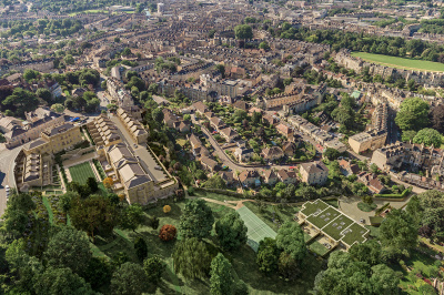 Aerial view of Hope House, computer generated image intended for illustrative purposes only, ©Acorn Property Group. Aerial view of Hope House, computer generated image intended for illustrative purposes only, ©Acorn Property Group.