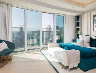 Penthouse master bedroom, ©Galliard Homes Baltimore Tower, Galliard Homes, Property, Investment, Penthouses