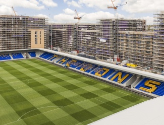 Buying at Wimbledon Grounds to Be Closer to My Football Team: Meet David AFC Wimbledon brand new stadium on Plough Lane, new development built by Galliard Homes