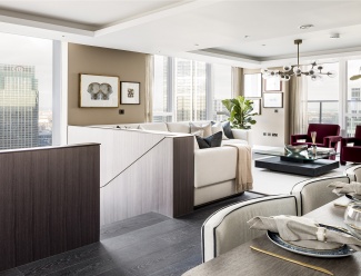 The Harbour Central Penthouse – Interior Design Concept An interior shot of the Harbour Central Penthouse.