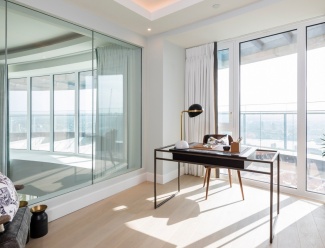 Homeward Bound by David Spittles Study Area at a Galliard Homes Penthouse