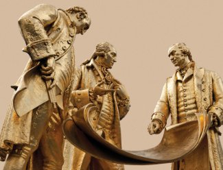 The Golden Boys - Boulton, Watt and Murdoch Birmingham, Galliard Homes, Timber Yard