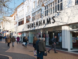 Shopping in Chelmsford Shopping in Chelmsford, Debenhams Department Store