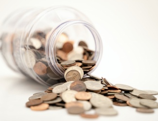 How to Save for Your First Home How to Save for Your First Home, Money falling out of a saving pot, Galliard Homes