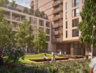 Stadia Three, Wimbledon, Daily Express, Galliard Homes