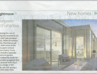 Trilogy, Borough, Evening Standard, Galliard Homes